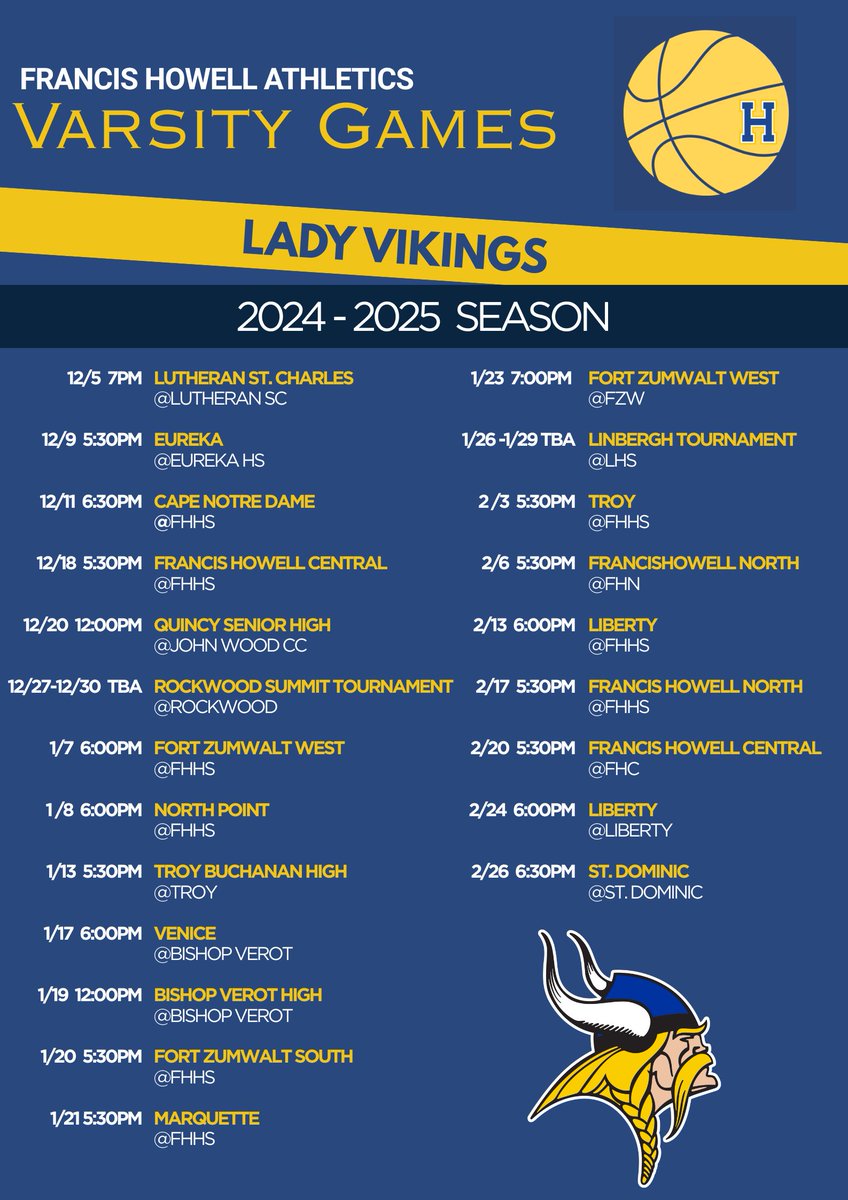 Howell Girls BBall (@fhladyvikingbb) on Twitter photo 