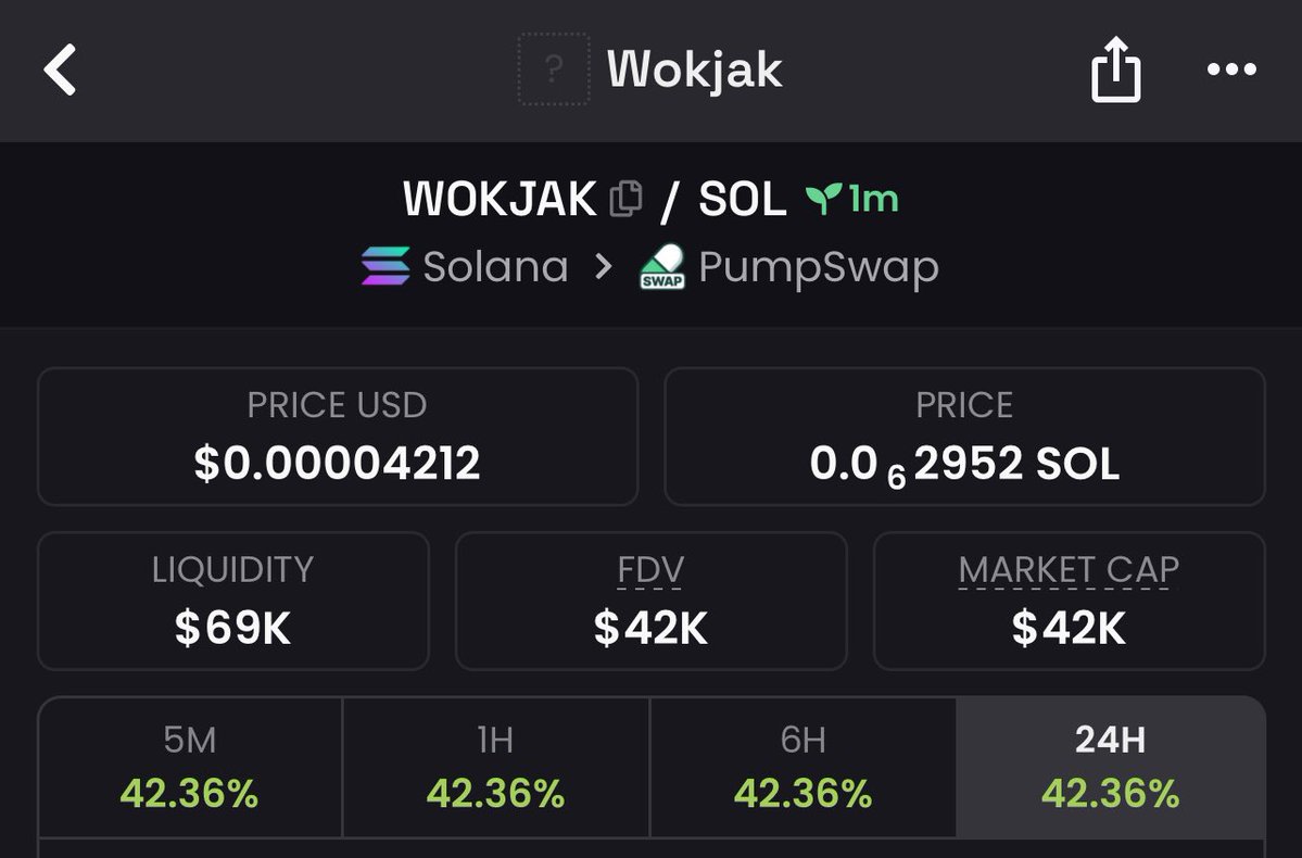 BitBoss__'s tweet image. #WOKJAK

2MridSU3HV4r9RWuEZ8mLMUW8HQKa83JAvdF8epepump

$sol $streamer $bagwork $runner $coinist $ftp
$live $pumpathon