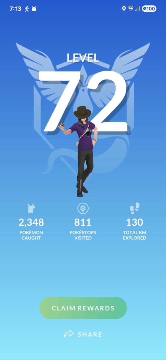 Hooks1975's tweet image. This happened! 👏🥳😎
@PokemonGoApp #Level72