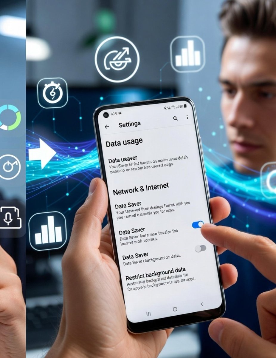 UsOladotun's tweet image. 😫Burning through data too fast? 📈
Background apps and auto-updates are the hidden culprits!
 Save data with a quick fix. Full steps below 👇
#AndroidTips #DataSaving #TechHacks #SmartphoneTricks