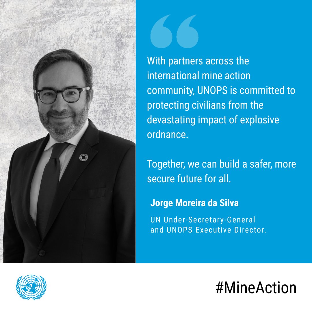 United Nations Mine Action Service (UNMAS) tweet media