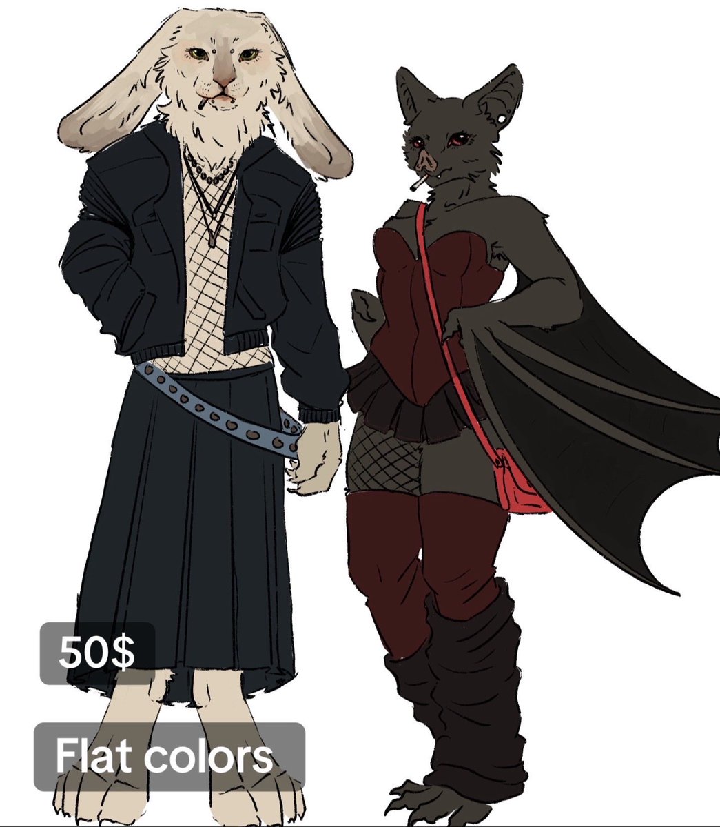 coyote_0_'s tweet photo. Art commission prices https://t.co/2YcN4I3KV9