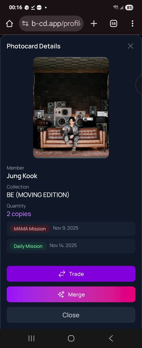 FilterMyTime13's tweet image. Want to trade moving JK for moving Hobi or moving OT7
Username: filtermytime13 

#bcdtrade