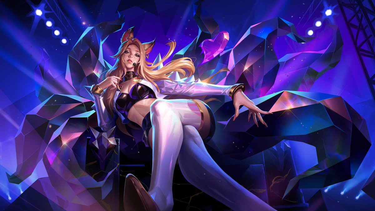 ZoraZortex's tweet photo. League of Legends &amp; Teamfight Tactics
K/DA Unbound Ahri https://t.co/r8rqjsFaCr