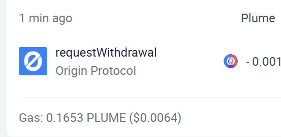 duckmonteez's tweet image. “We are sunsetting superOETHp”. 
You can redeem your assets on Origin Protocol, one of the apps on Plume portal. Instant 1:1 unstaking is available. 
@plumenetwork @OriginProtocol 
#plumenetwork #originprotocol 
#plume #rwa  #plumeportal #discover 

app.originprotocol.com/#/super/redeem…
