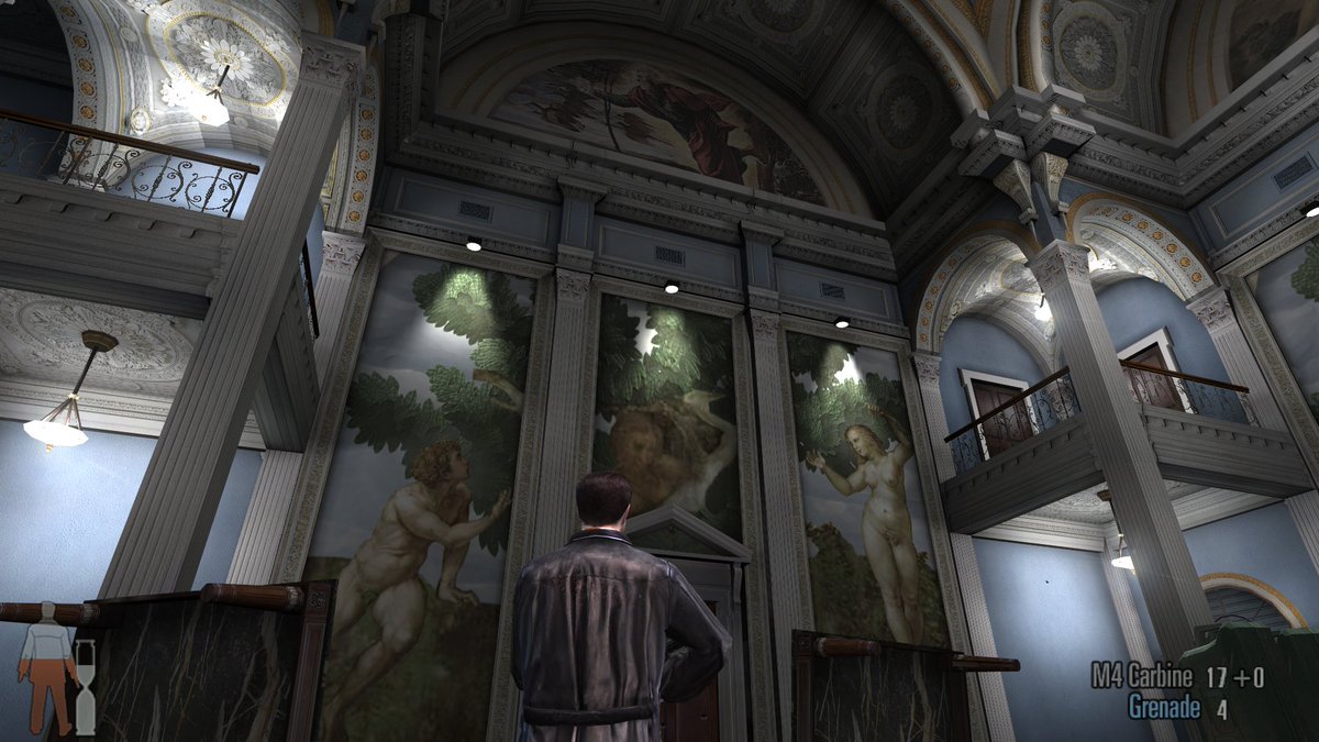 GmanLives's tweet photo. Remedy were absolutely cooking back in 2003 with some of the environments in Max Payne 2. https://t.co/tTL6XlrAB8