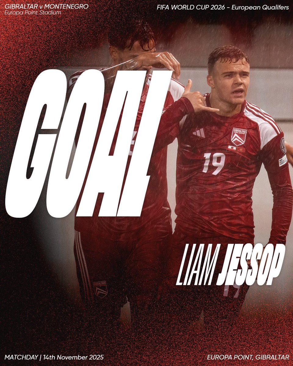 GOALLLLLL Liam Jessop scores against Montenegro 🇲🇪