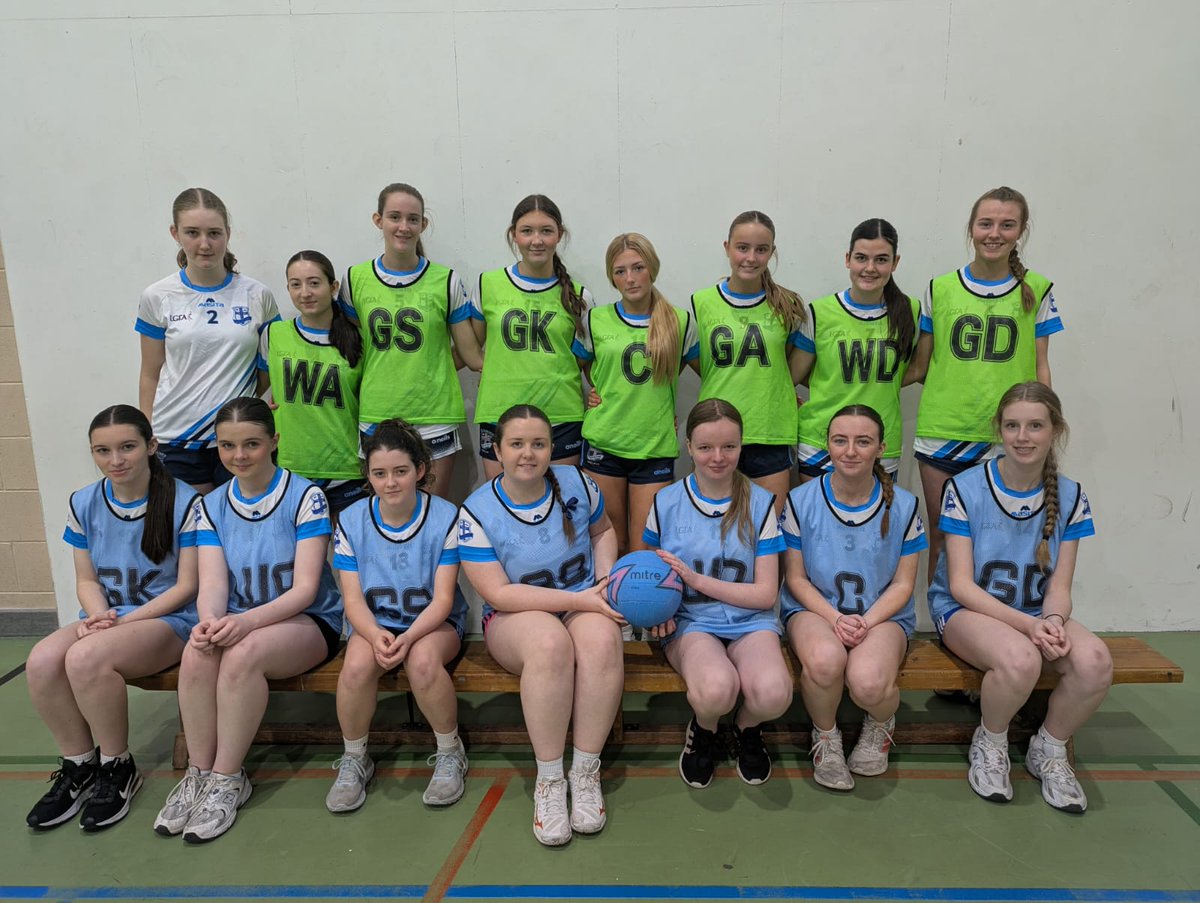Yr 12 netballers-Cup Final Silver🥈In the final game an equalising shot from Drumglass on the final whistle made it 5-5 and score difference was called upon to decide the winners. What a game!The girls played excellent throughout showcasing great skill &amp;talent!👏<a href="/stciaransballyg/">St Ciaran's College</a>