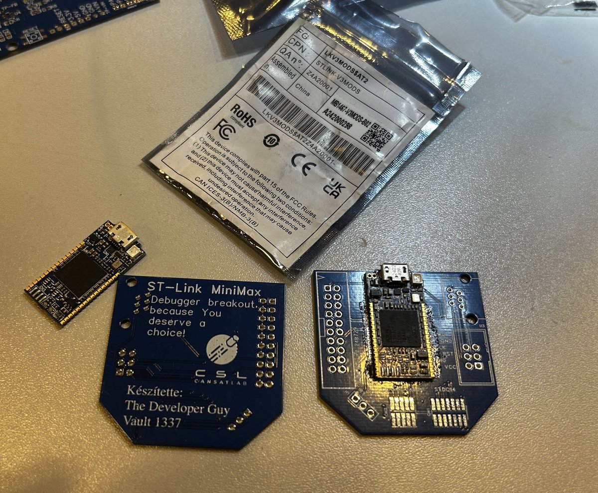 thembeddevguy's tweet image. Do you need a cheap, but good ST debugger? Look no further!