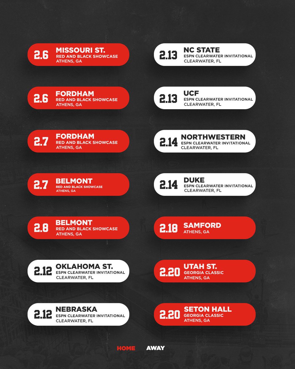 let the countdown to the 2️⃣0️⃣2️⃣6️⃣ season begin‼️

🗓️ gado.gs/dfp
📰 gado.gs/drq

#Team30 | #GoDawgs