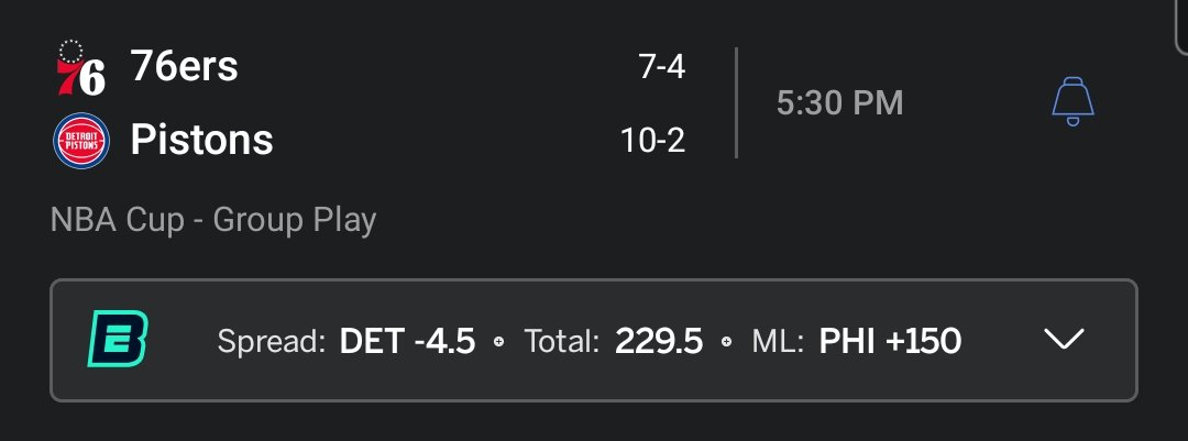 assassinpicks's tweet photo. โ๏ธ๐ 76ers vs. Pistons: Top Leans ๐๐
โSpread: 76ers +4.5 ๐ฏ
Total: OVER 229.5 ๐ฅ
Player Prop: Tyrese Maxey OVER Points ๐
โFading the Pistons' inflated line due to injuries. Maxey drops 30+ tonight!
Check report before you fire ๐ฅ
โ#NBAPicks #ValueBet #FridayNBA https://t.co/ph7WgchKHY