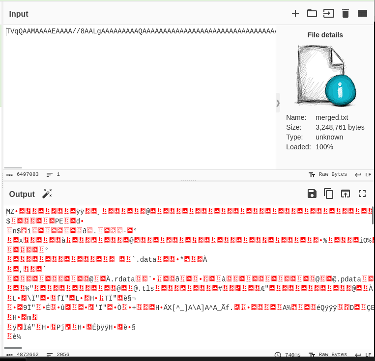 <a href="/1nt3l_hunt/">Abdelghafour B. 🇵🇸</a> <a href="/banthisguy9349/">Fox_threatintel</a> <a href="/RacWatchin8872/">WatchingRac</a> <a href="/SquiblydooBlog/">Squiblydoo</a> <a href="/malwrhunterteam/">MalwareHunterTeam</a> <a href="/skocherhan/">ܛܔܔܔܛܔܛܔܛ</a> <a href="/500mk500/">Mikhail Kasimov</a> <a href="/volrant136/">Demon</a> <a href="/smica83/">Szabolcs Schmidt</a> the initial clipboard hijack downloads a .wav file. it will be downloaded renamed &amp; executed here temp\c3b4\rmnaj7.ps1

The ps1 script is a dropper for the main payload base64 encoded

decoded that and got main payload 

virus total scan of both files: (ps1 script)
