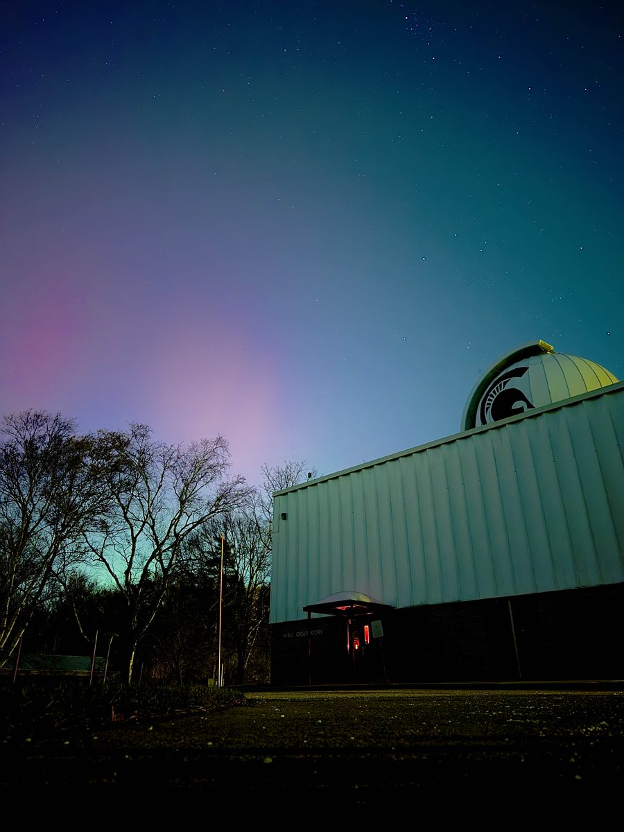 MSU Observatory tweet media