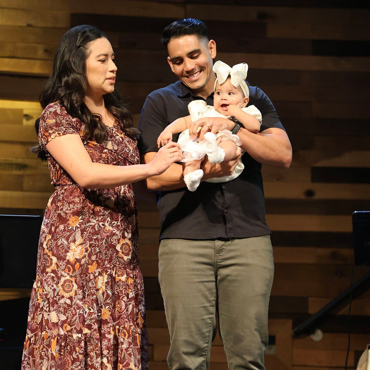 HelloMissionary's tweet image. On Sunday, it was so special to be a part of families committing to raise their children to follow Jesus and as a church family to partner with them in that endeavor. Five children were dedicated!