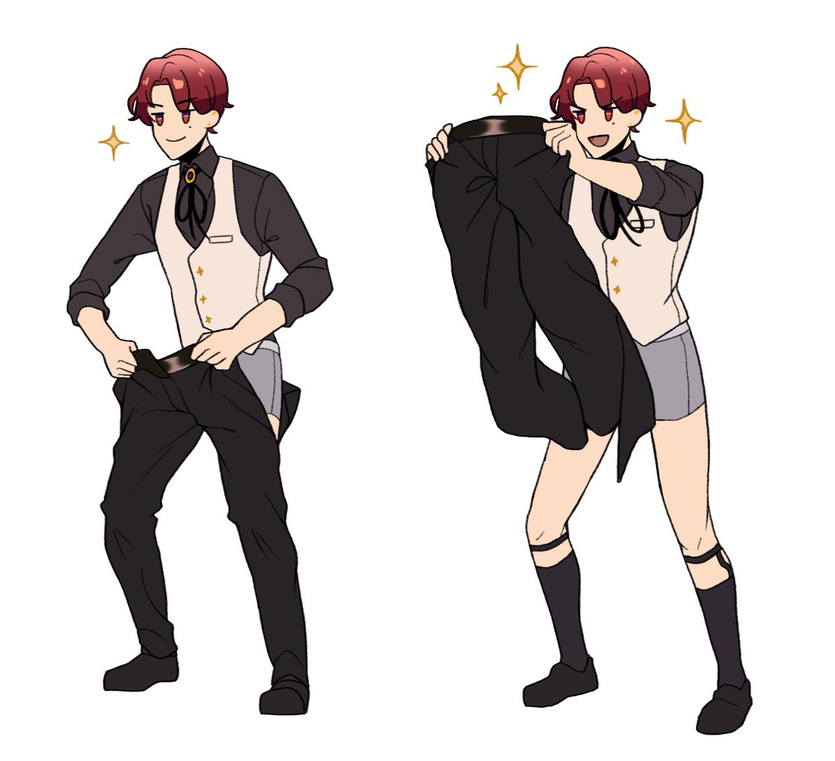 HiiragiYuu_Vt's tweet image. YA BOI GOT A HALF DAY OFF I&apos;m gonna go home, remove my pants, and pass out the fumck OUT💤