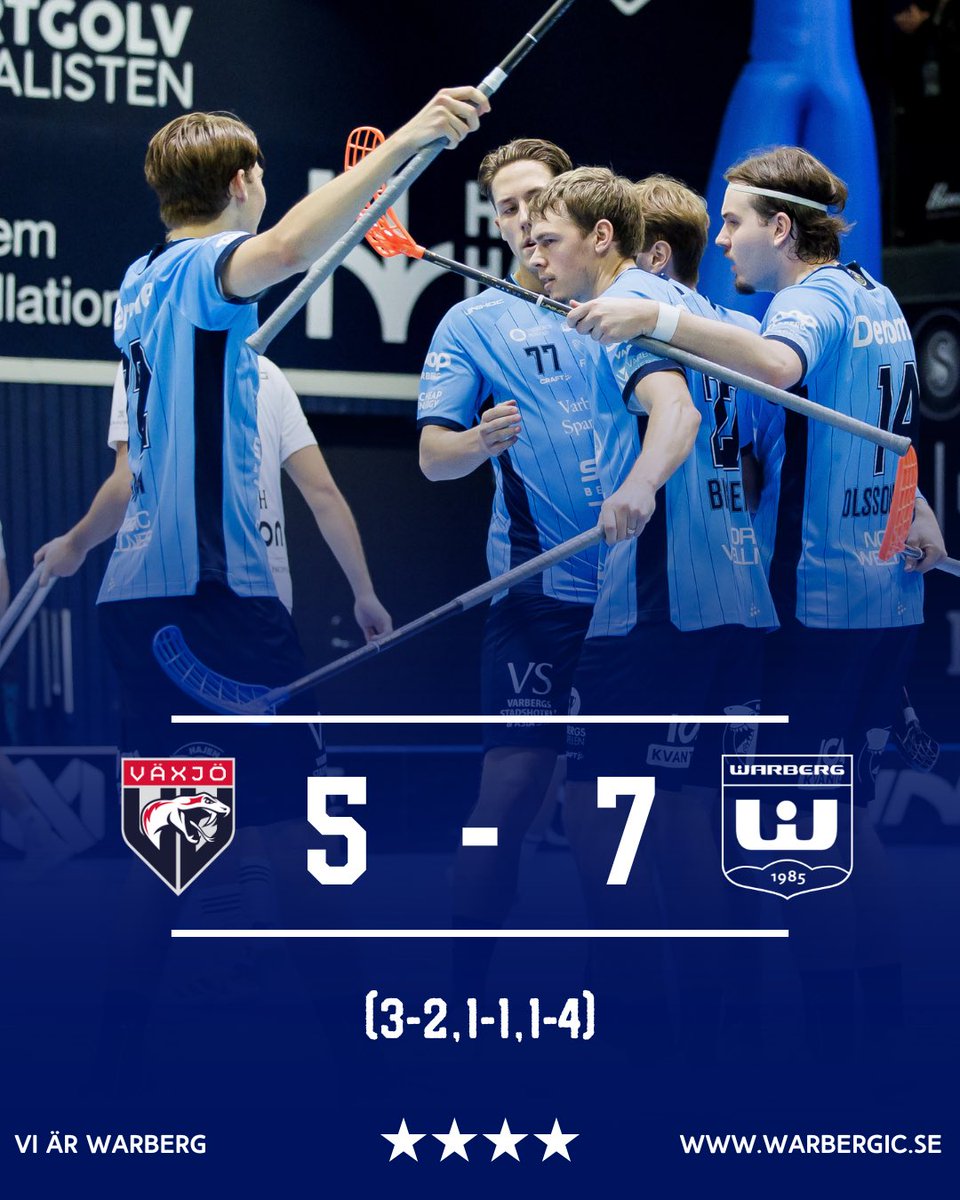 WarbergIC's tweet image. SEGER!!!!! 💙🥳

Warberg var det bättre laget och tog tre poäng borta mot Växjö IBK! 🔥
______________
#viärwarberg #blåtthjärtahårtarbete