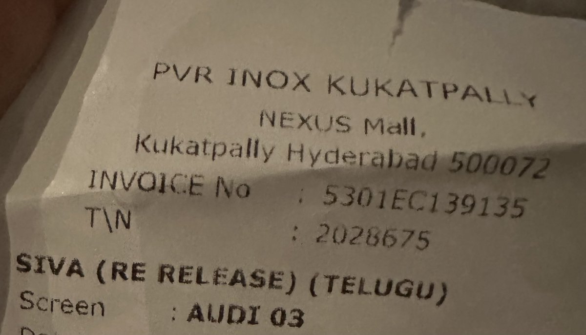 Maheshannakifan's tweet image. Good Night 😴 

#Shiva4K 
#Shiva4KReRelease