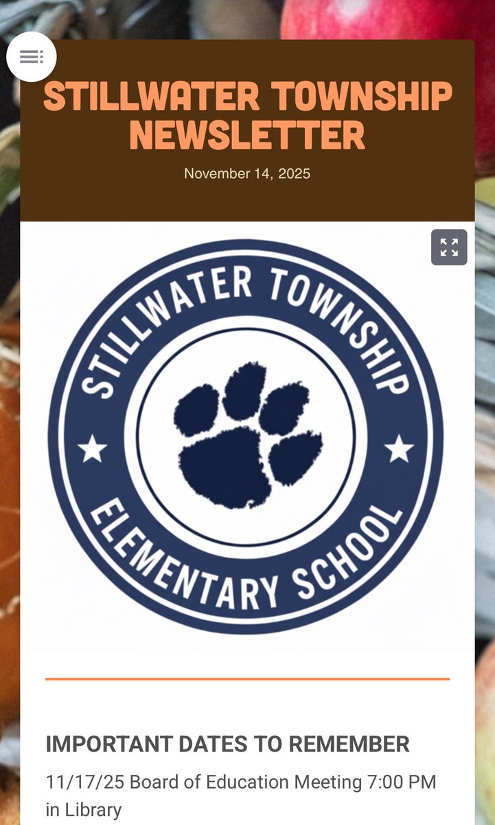 Check out our weekly newsletter….

app.smore.com/n/y6qrx

<a href="/SmoreNewsletter/">Smore</a>