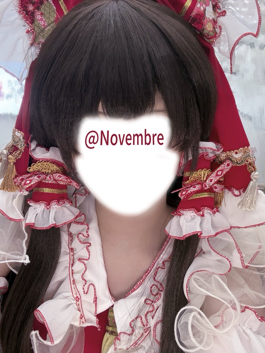Novembe17614142's tweet image. Mon nouveau costume!🌸⛩️#reimu #博麗靈夢 #東方project