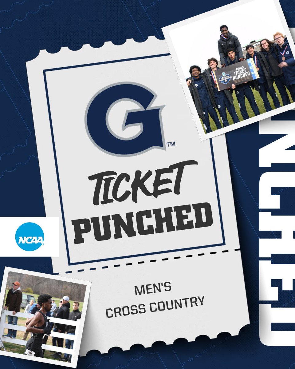 HoyasTrackXC's tweet image. TICKETS PUNCHED. ✅

Both Cross Country squads are NCAA Championship bound!

#HoyaSaxa #HoyaBold