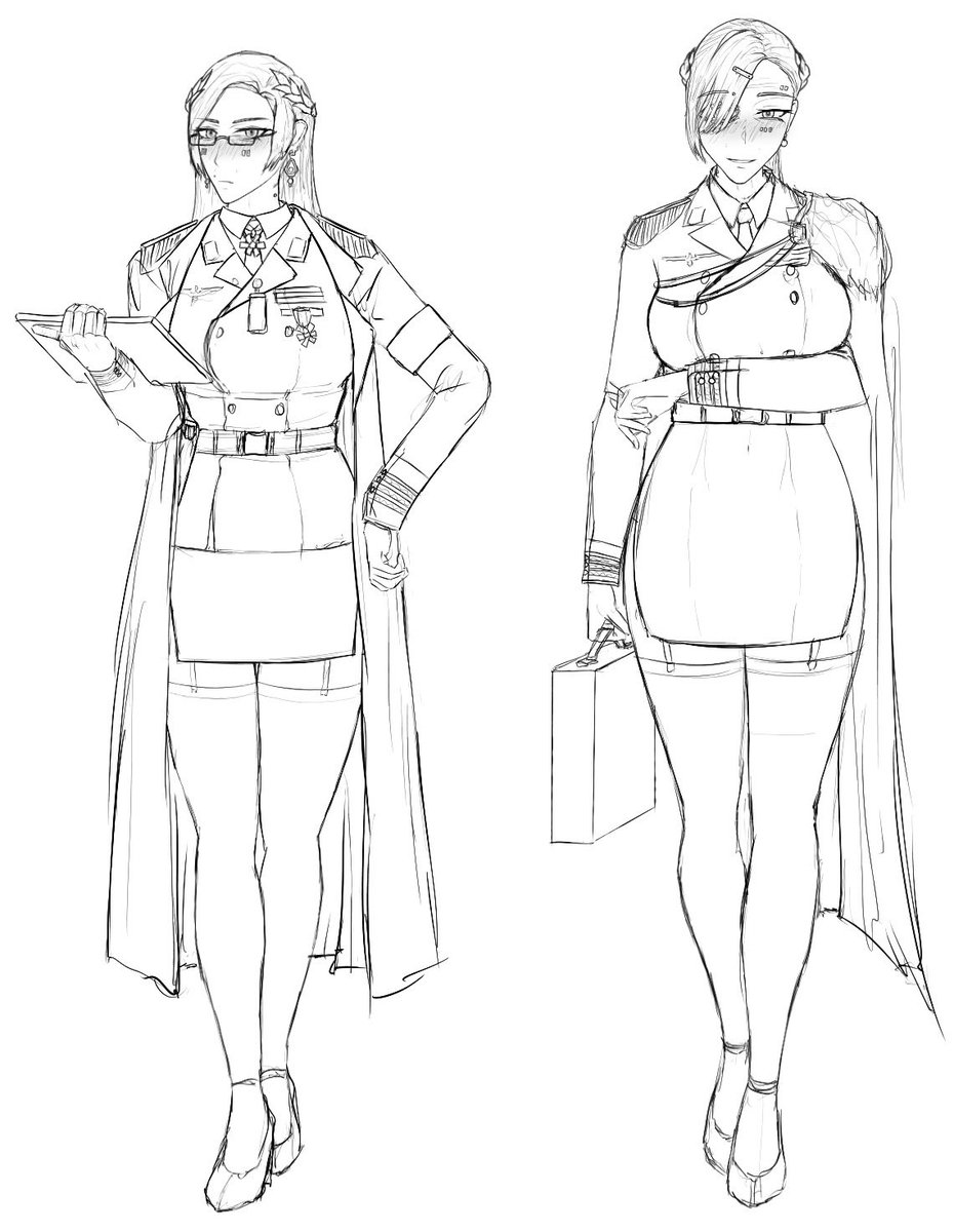 warlordjohn_art's tweet photo. Quick sketch of the two Grand Admirals https://t.co/1bcqK0hkxj
