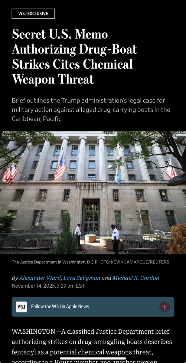 I’ve only been saying that fentanyl is a chemical weapons attack by a foreign adversary for a decade.