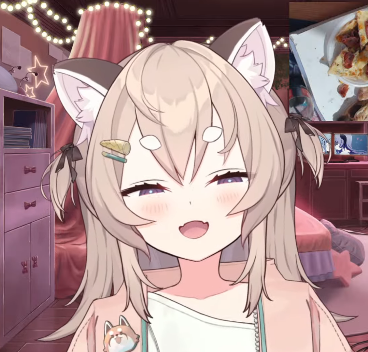 almost 5 am.. am very eepy but! panko's new outfit is soooo cuteee!!! soooooo comfyyy!!! aaaaaa 
it's worth staying up for panko!!!!!!!!!!!!! shes so cute uuuu