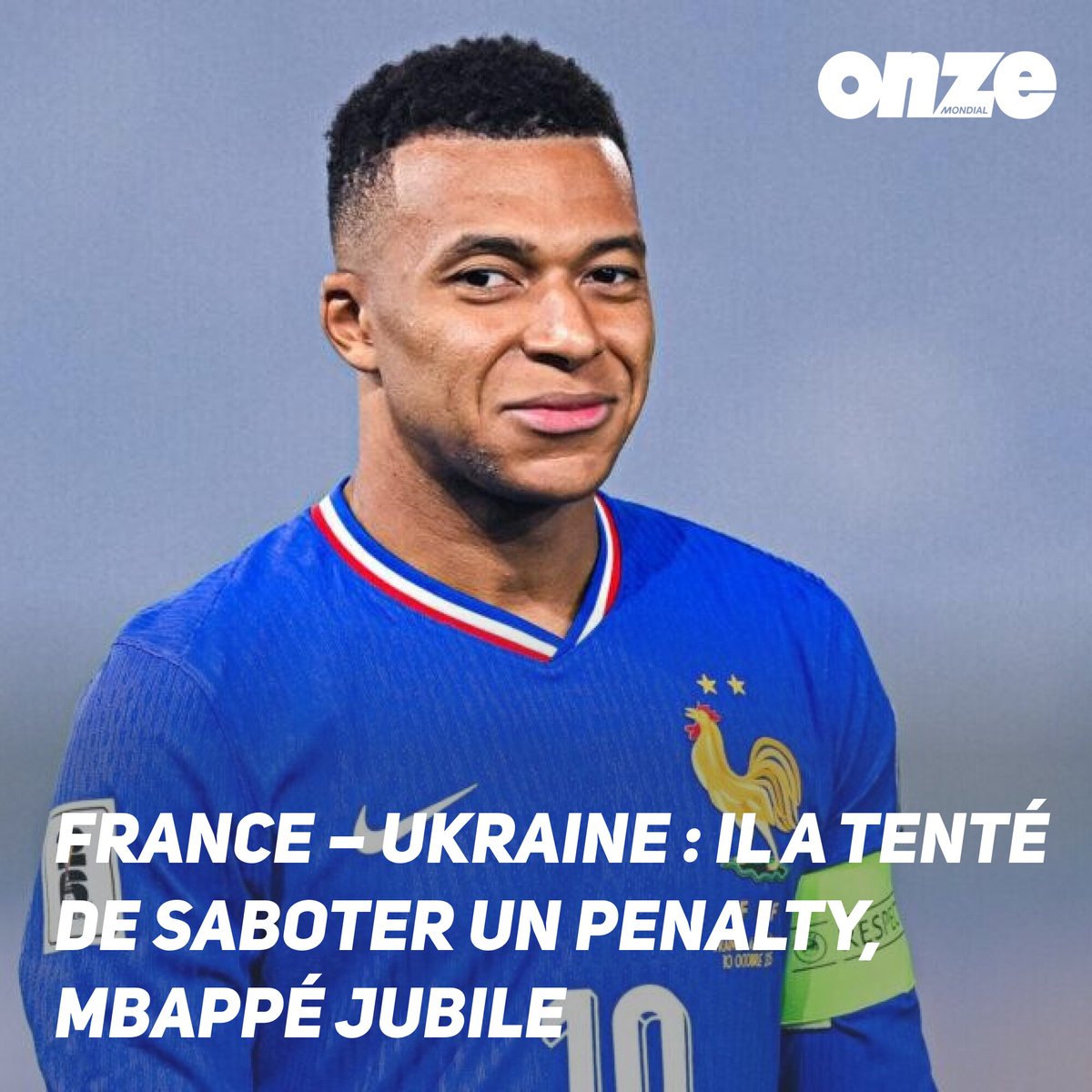 France – Ukraine : il a tenté de saboter un penalty, Mbappé jubile
➡️ l.onzemondial.com/1zm