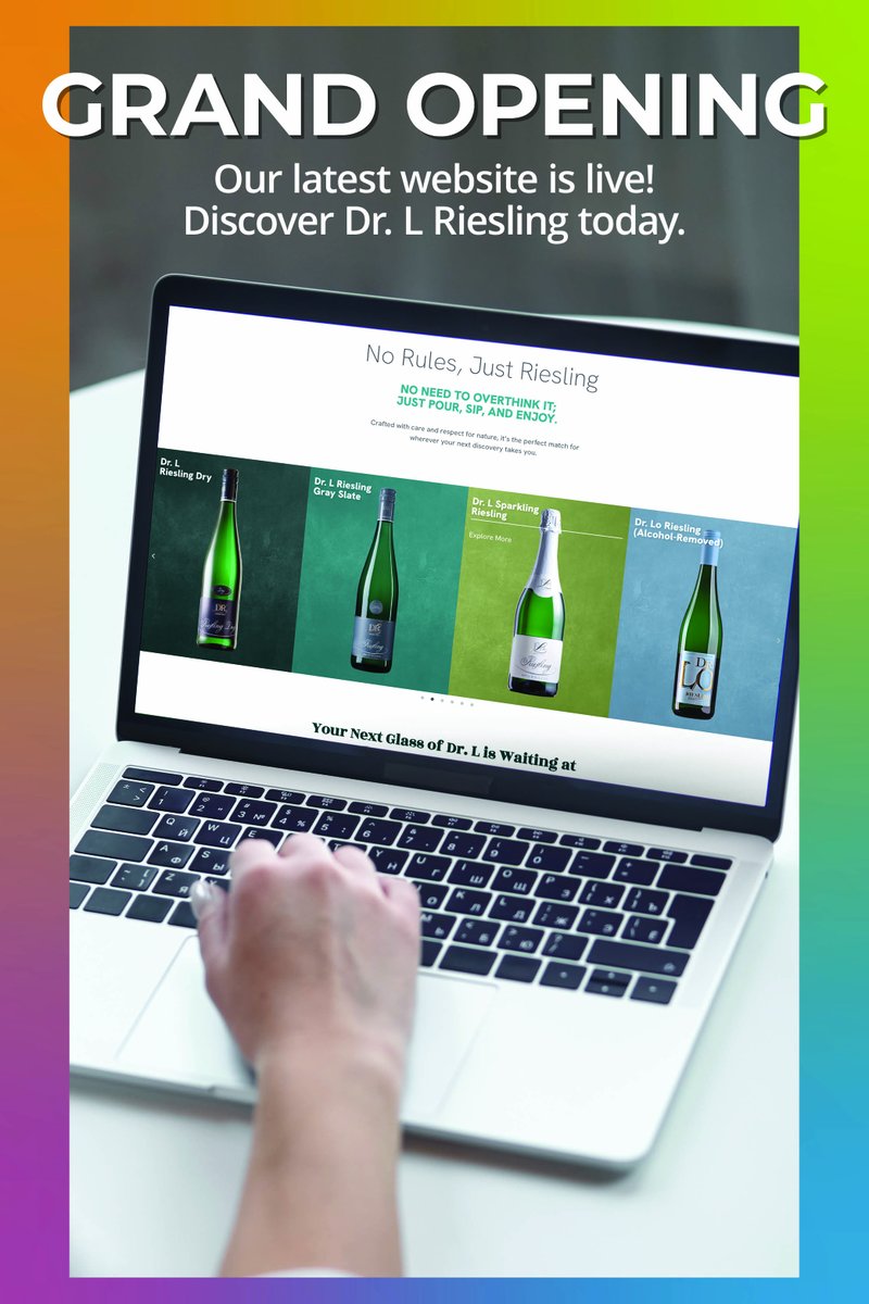 We reimagined a legend. Honored to launch the new <a href="/DrLoosen/">Dr Loosen</a> Riesling site—heritage meets modern design, rebuilt from the ground up by WGM. Elegant. Iconic. A little nerve-wracking, honestly.
drlriesling.com