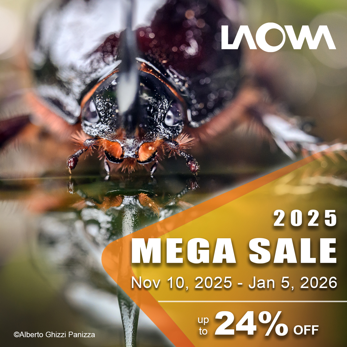 💥LAOWA MEGA SALE 2025
Macro and Landscape Lenses - Up to 24% OFF!
Sale valid until Jan 5, 2026
laowalenses.ca/product-catego…
#laowa #lenses