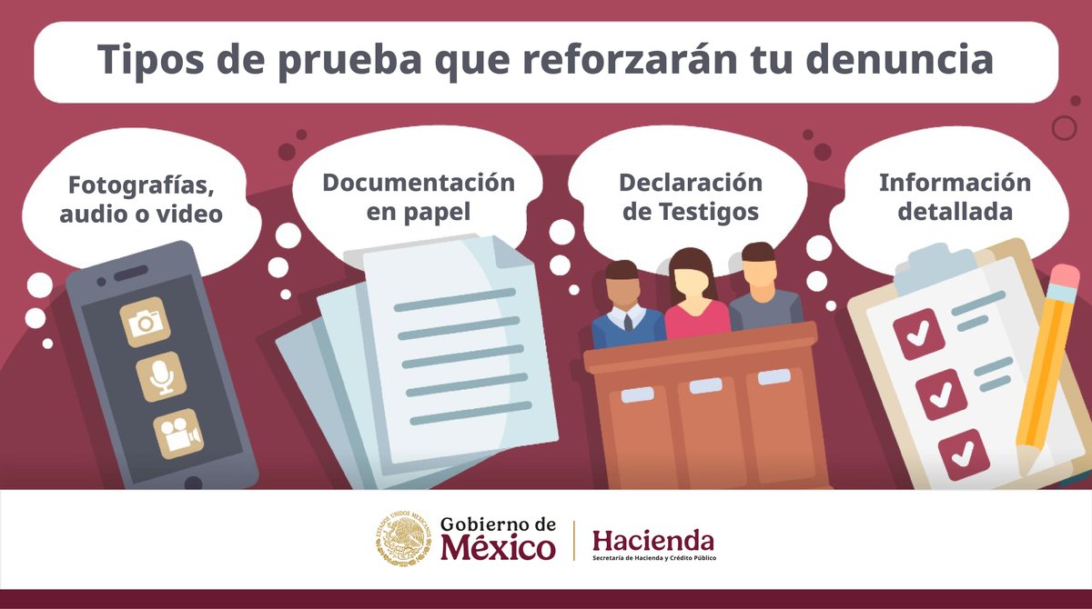 Hacienda_Mexico's tweet image. Tu denuncia hace la diferencia.

A través del #SIDEC, puedes reportar de manera segura, confidencial y sencilla cualquier acto de corrupción dentro de tu institución.

Contribuye a un gobierno más íntegro.

🔗 sidec.buengobierno.gob.mx