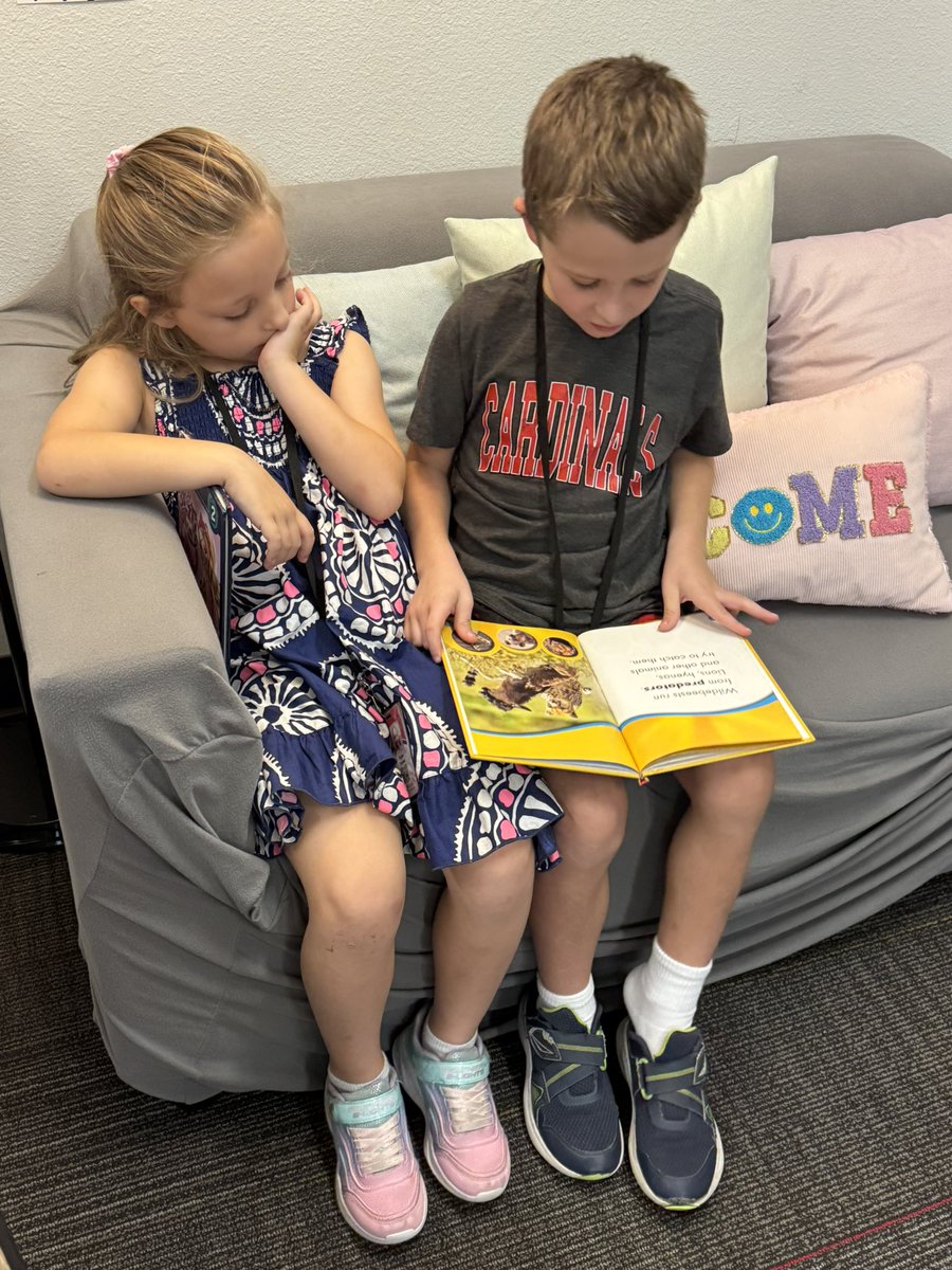 Nothing better than a good friend and a book! #NCEstrong <a href="/melissaisd/">Melissa ISD</a>