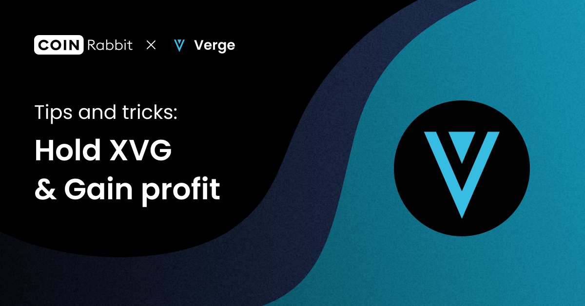 $XVG holders, this reminder is for you!

Turn your #XVG into opportunities:

→ Use it as a collateral
→ Get funds in 10 minutes

→ Grow your portfolio or invest in your next move

With our dedicated #XVG lending page, you can start with just one click:
coinrabbit.io/coin/xvg/