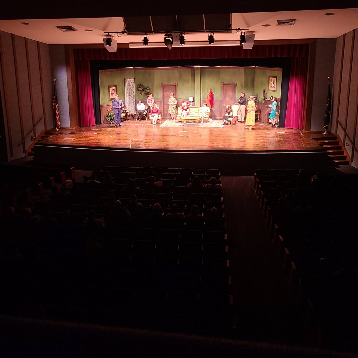 Night #1 of A Murder is Announced is in the books! A huge thank you to all those in attendance! 

We hope to see you at the theatre TONIGHT (Friday) and TOMORROW (Saturday) at 7:00 PM for two more murderously fun nights of Agatha Christie!  

<a href="/CPHSGophers/">CPHSGophers</a> <a href="/GopherAD/">Prairie Athletics</a>