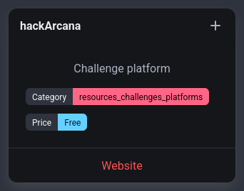 rawsec_cyber's tweet image. New entries were added on the #Rawsec #Cybersecurity Inventory

@noraj_rawsec added

📌 hackArcana by @hackArcana, @gynvael
📌 ImmuniWeb Website Security Test by @immuniweb
📌 search_vulns by ra1nb0rn
📌 Trickest CVE PoC by @trick3st

inventory.raw.pm