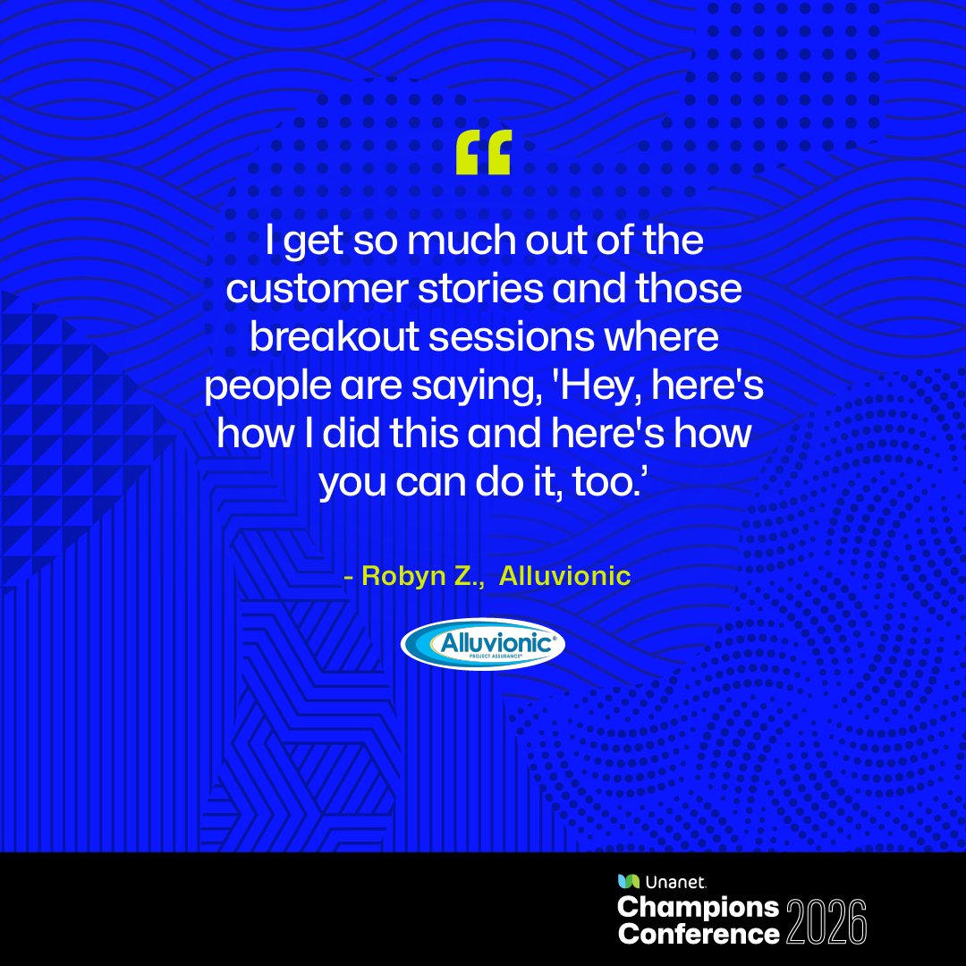 UnanetTech's tweet image. The best part of Champions? Learning directly from peers who’ve been there, done that, and are eager to share what works. 🙌

Join us at Unanet Champions 2026 and be part of the conversation. bit.ly/47vg5p9

#UnanetChampions26 #AEC #GovCon