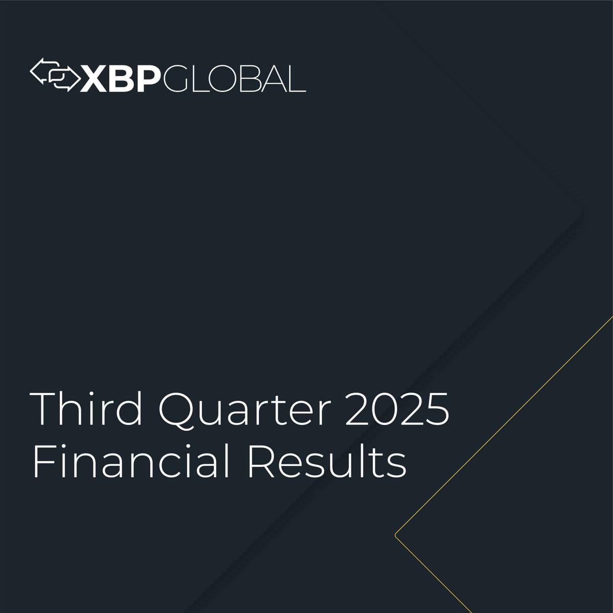 XBPGlobal's tweet image. XBP Global Holdings, Inc. announced its Q3 2025 results. The company reported combined pro forma revenue of $220.4 million, stronger year-over-year margins, and pro forma adjusted EBITDA of $24.7 million. 

📷 tinyurl.com/bdbvneap

#XBPGlobal #HyperAutomation #AI