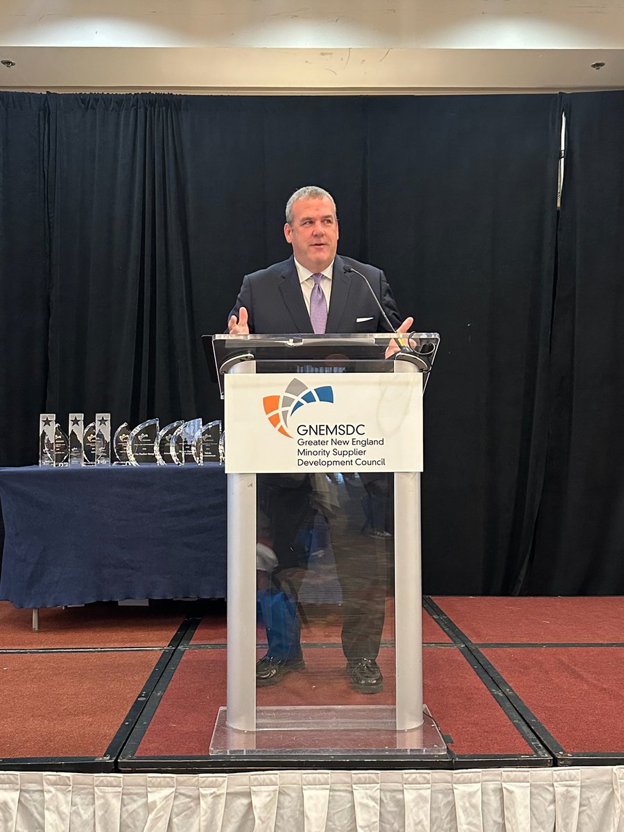 RISecState's tweet image. The Greater New England Minority Supplier Development Council is helping to build economic prosperity through Minority Business development. Sec. Amore joined them in marking 50 years yesterday in Providence at their awards celebration. Congrats to all the award recipients!