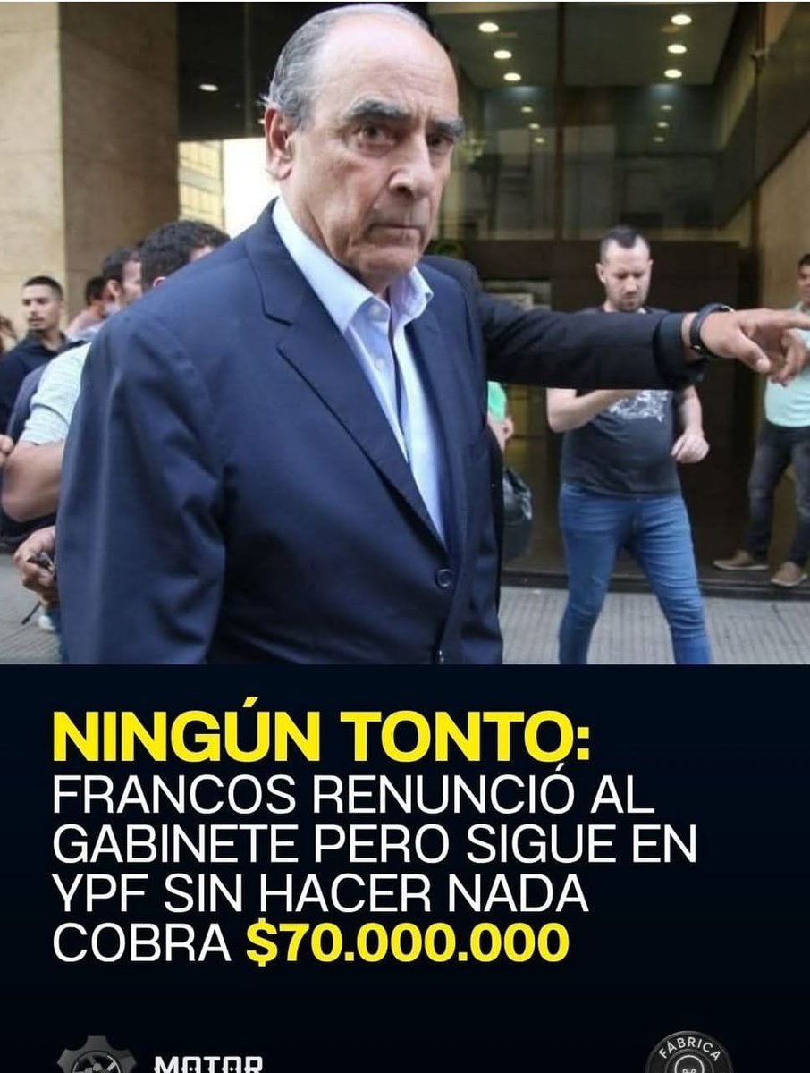 Entre todos los libertarios que son subsidiados, hay 3 planeros VIP: CÚNEO LIBARONA que iba a renunciar pero permanece en su cargo sin ir a trabajar, ESPERT que sigue cobrando su dieta con adicionales mientras vacaciona en su domicilio y FRANCOS que sigue en el Directorio de YPF.