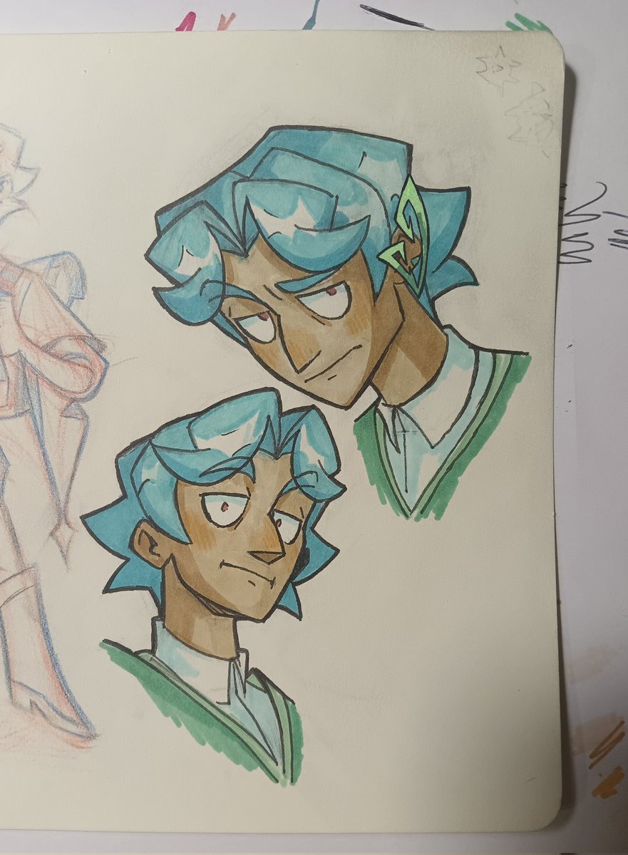 I keep drawing in my sketchbook
#Dottore #GenshinImpact #Zandik