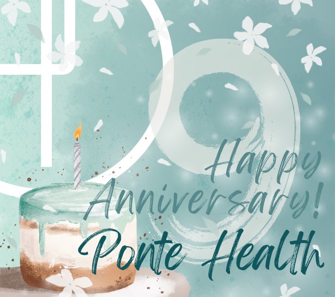 pontehealth's tweet photo. Leaning into our 10th year and time has flown by… 
Happy Anniversary to our Mission, Vision and Core Team! 🎉
#pontehealth https://t.co/FrJBjGQKSk