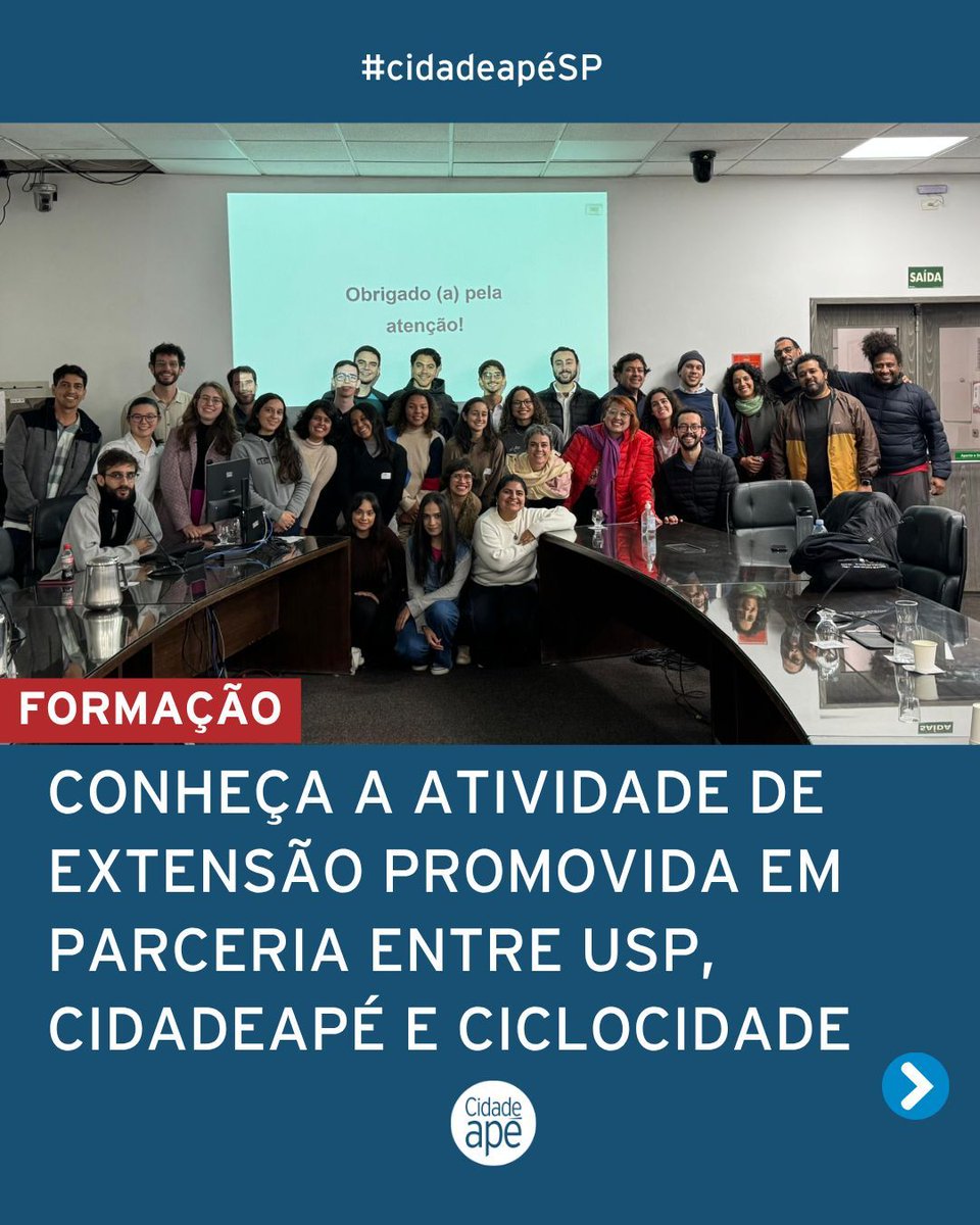 Cidadeapé, pela mobilidade a pé em São Paulo tweet media