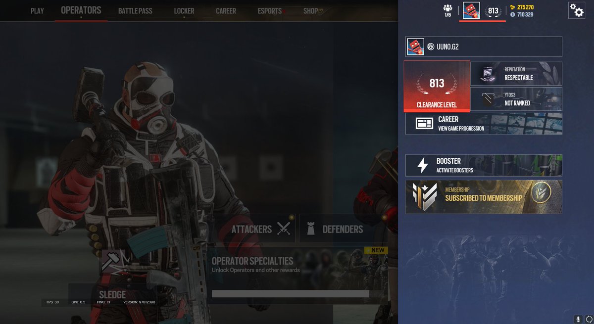 UUNOFPS's tweet image. SELLING MY R6 ACCOUNT!

R6 Credits 710 329 (worth ~4700€, not asking price, just to let you know)

A LOT of skins almost all glaciers/black ice etc.
Got every elite skin until I quit playing. 

New ones you can buy with the credits I got, same with skins.

DMs open to offers.
