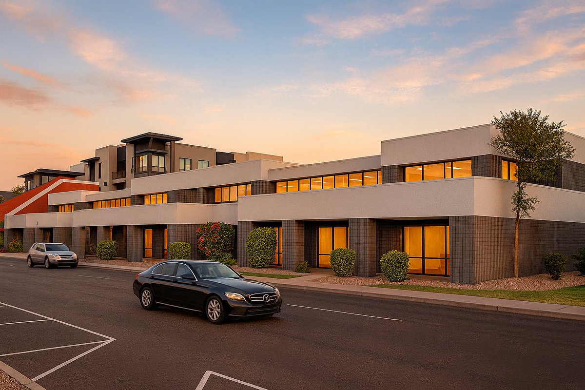 Discover a boutique office opportunity in Old Town Scottsdale! 🏢
±2,092 SF of modern workspace at 4422 N Civic Center Plaza — ideal for collaboration &amp; client meetings.

🌿 Professional setting
💡 Street visibility

Click the link to learn more!
🔗 na2.hubs.ly/H021GrG0