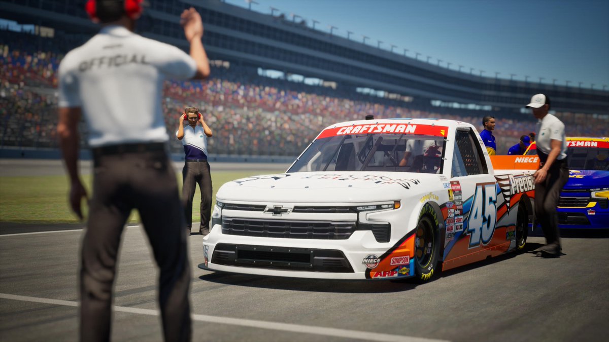 Off season gaming mode is fully engaged. Trying out some sweet throwback schemes on <a href="/Nascar25Game/">NASCAR 25 Game</a> tonight! 🎮

Anyone else taken these for a spin yet?

#PressTheAttack | #TeamChevy