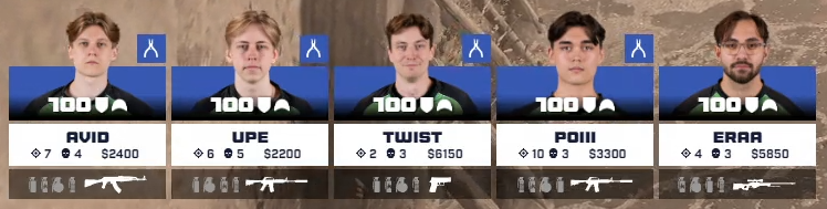 eneshancsgo's tweet image. 5 players 1 barber