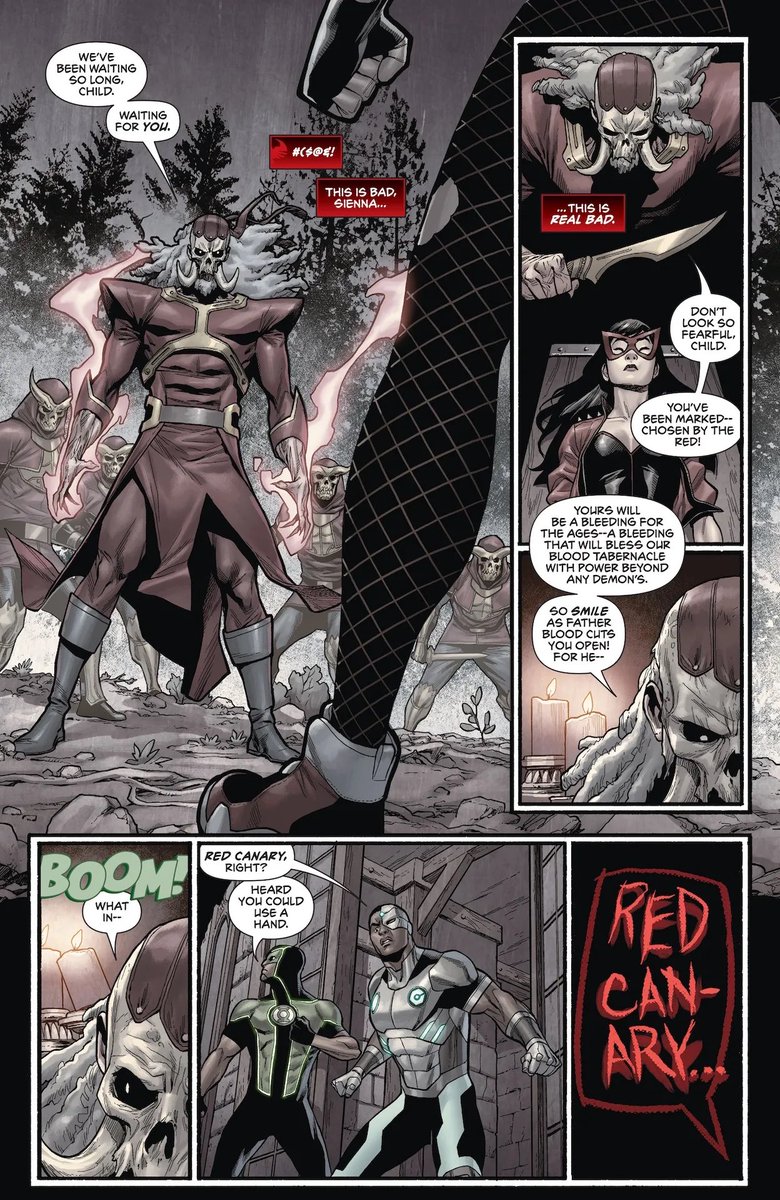 Still can’t believe theres a comic out right now thats focusing on Red Canary… thank you Saladin Ahmed for doing what Joshua Williamson was too lazy to do with his own creation!