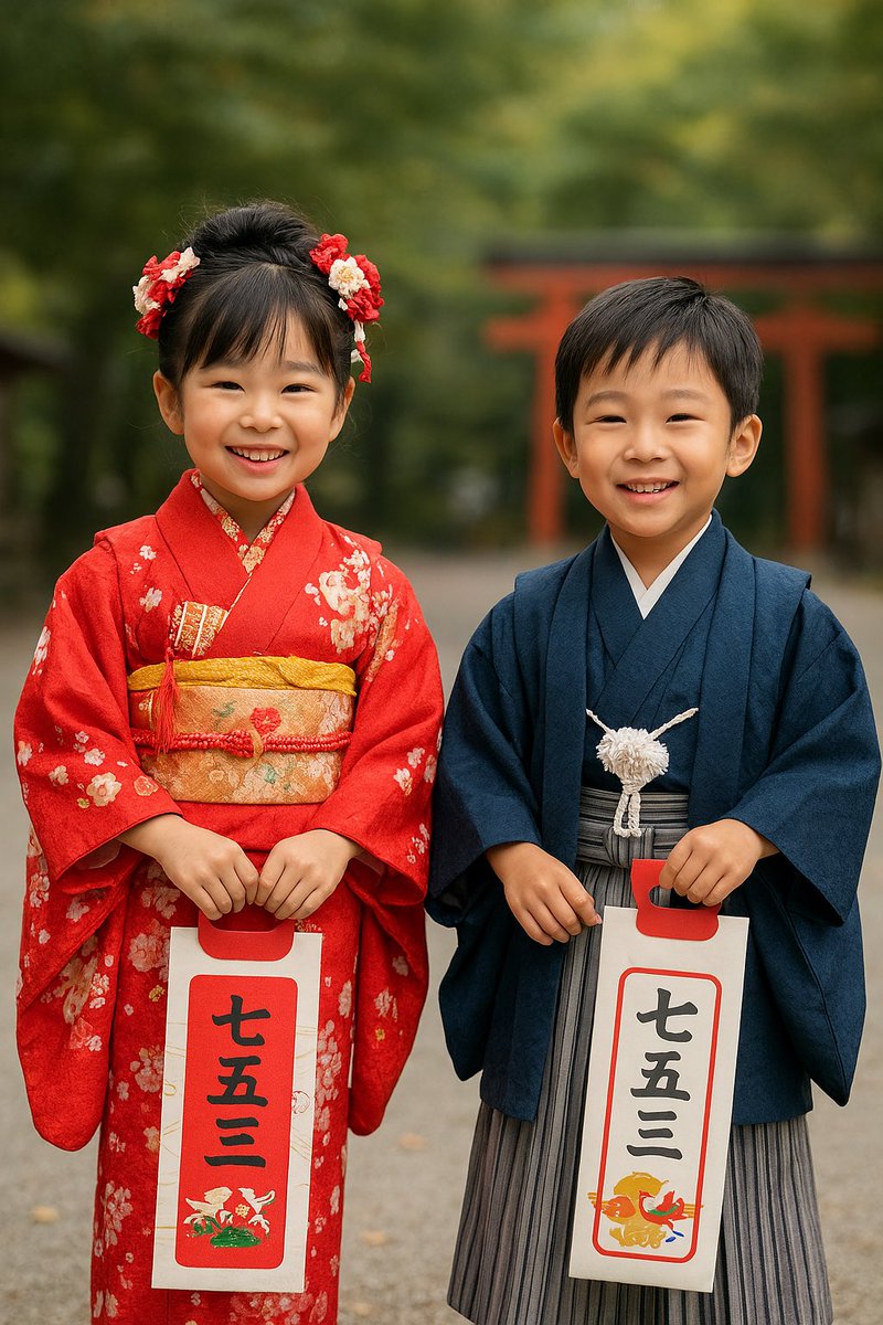 おはようございます🍵 11/15(土)の朝です🌅 今日は、七五三 男の子は