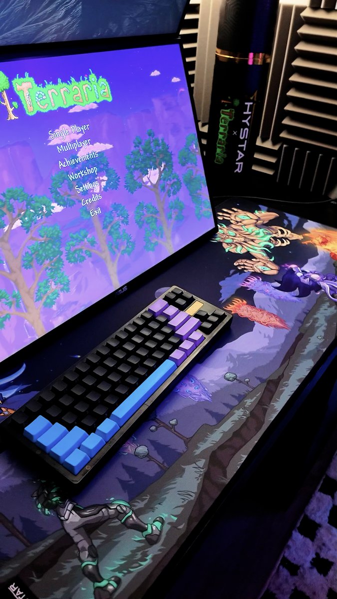 adrianincaps's tweet image. Thank you SO MUCH to @Hystar_GG for sending me the OFFICIAL Terraria X Hystar MOUSE PADS! I am in LOVE. 

Check Out The Entire Collection Here! #hystaraffiliate #ad
hystar.gg/?ref=ADRIAN10

Enter Their Giveaway!: 
gleam.io/xRm1V/adrian-x…