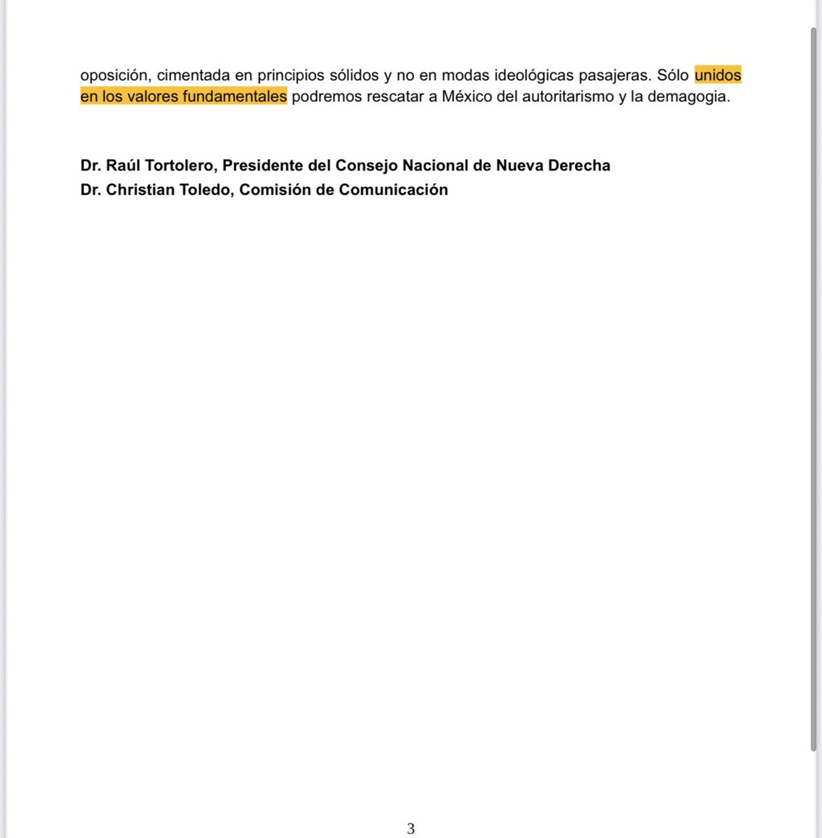 raultortolero1's tweet image. -COMUNICADO DE PRENSA-
 
-PARA UN AUTÉNTICO CAMBIO ESTRUCTURAL-
 
“MARCHA DE LA GENERACIÓN Z DEBE FUNDAMENTARSE EN VALORES CRISTIANOS, Y RECHAZAR ANARQUISMO, COMUNISMO, WOKES Y BANDERAS PIRATAS”: CONSEJO NACIONAL DE NUEVA DERECHA
 
• Apoyamos a manifestantes honestos que luchan…